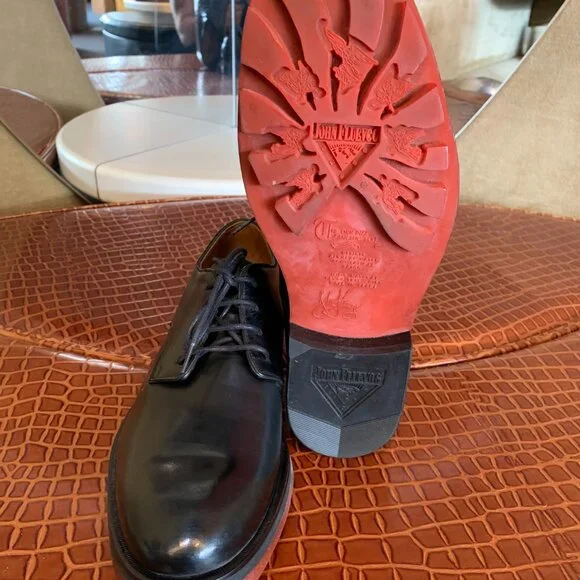 JOHN FLUEVOG ARCH ANGEL "FARMER" - MENS 8/WOMENS 10 - SAMPLE PAIR! - Picture 4 of 4